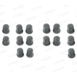SET  20 CAPACE PIULITA 32MM GRI MARE