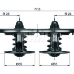 TERMOSTAT SCANIA R 80C